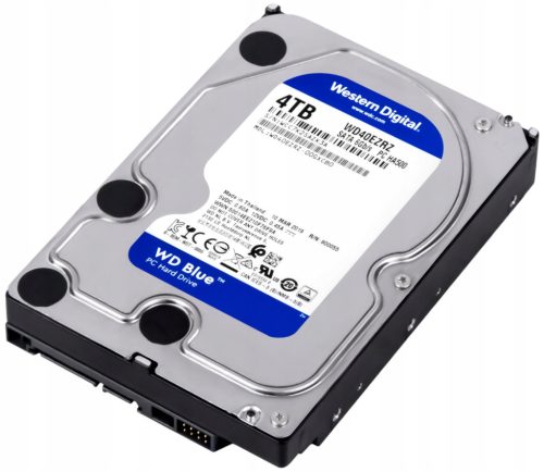WD BLUE 4TB 5.4K 64MB SATA III 3.5'' WD40EZRZ PC