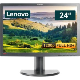   24" LENOVO THNKVISION LT2452pwC 1920x1200 fekete monitor OUTLET