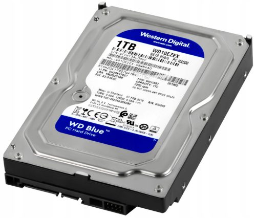 WD BLUE 1TB 7.2k 64MB SATA III 3.5'' WD10EZEX PC HA500