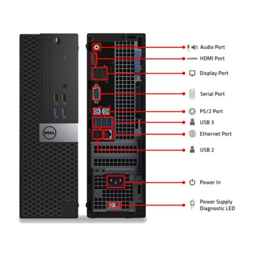 Dell Optiplex 7040 SFF i5-6600/8GB/256GB SSD