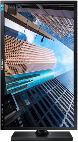 24" SAMSUNG S24E650WX fekete FHD monitor