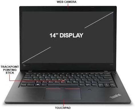 Lenovo ThinkPad L480 14″ laptop ( i5-8250u l 8 GB RAM l 256 GB SSD ) A-